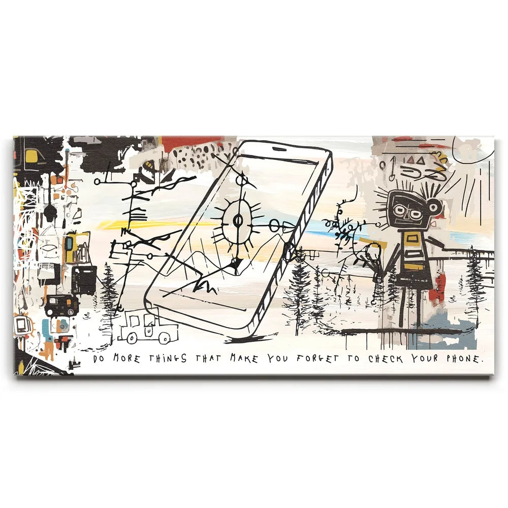 Featured image 1 for Unplug - Basquiat Inspired