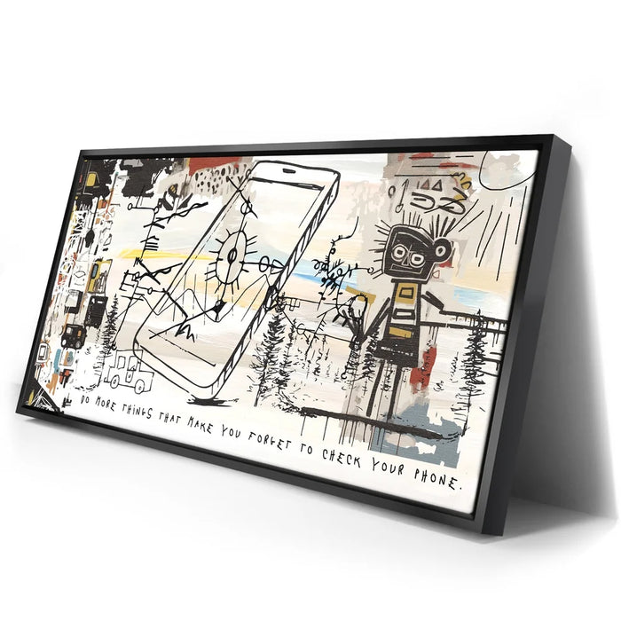 Featured image 2 for Unplug - Basquiat Inspired