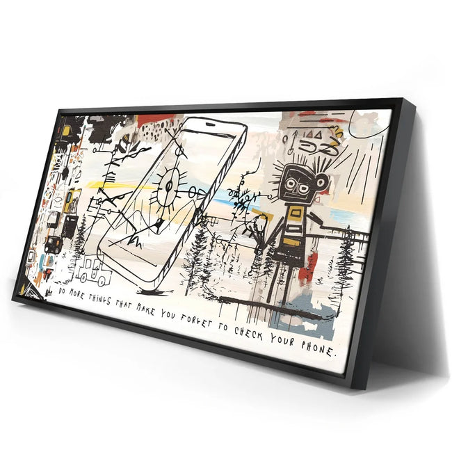 Featured image 2 for Unplug - Basquiat Inspired