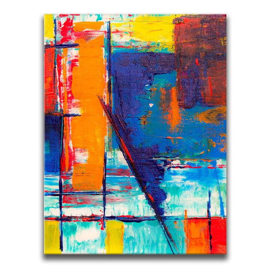 Urban Kaleidoscope Posters, Prints, & Visual Artwork TheGoatWallArt PORTRAIT 18x24 0.75" STANDARD