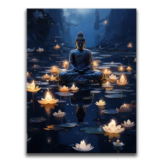 Valley of Deep Thought Posters, Prints, & Visual Artwork TheGoatWallArt PORTRAIT 18x24 1.50" GALLERY