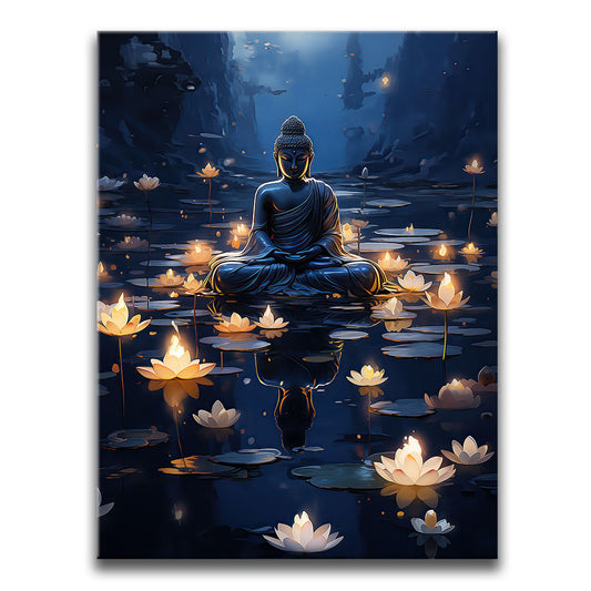 Valley of Deep Thought Posters, Prints, & Visual Artwork TheGoatWallArt PORTRAIT 18x24 0.75" STANDARD
