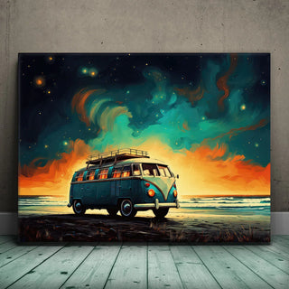 Van Life Beach Sunset
