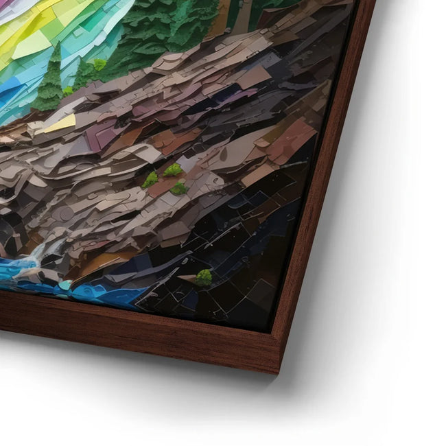 Featured image 14 for Vernall Falls, Yosemite - Paper Design Style