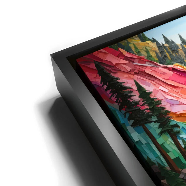Featured image 11 for Vernall Falls, Yosemite - Paper Design Style