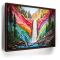 Featured image 10 for Vernall Falls, Yosemite - Paper Design Style