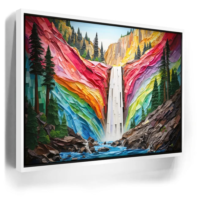Featured image 6 for Vernall Falls, Yosemite - Paper Design Style