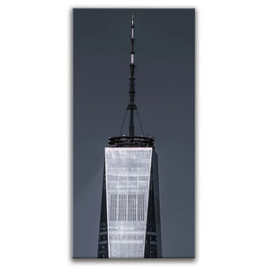Vertical Close Up View Of 1 World Trade Center