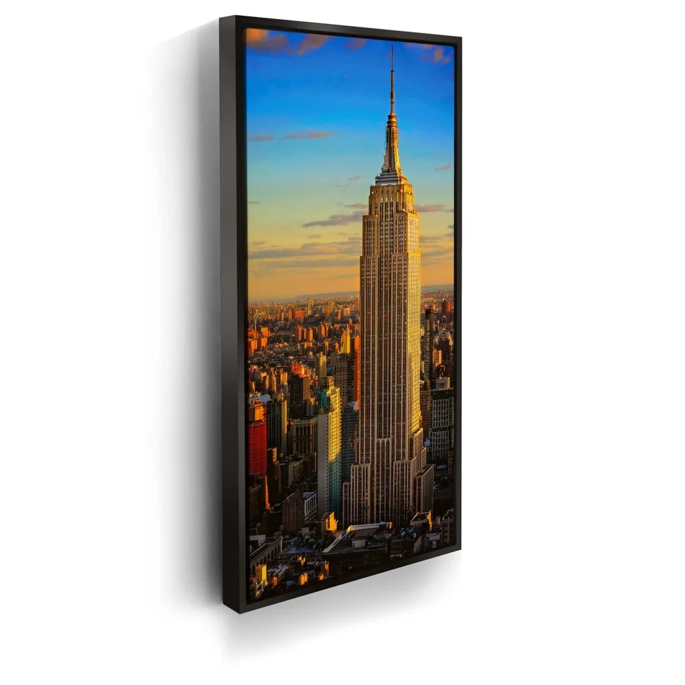 Featured image 5 for Vertical Panoramic View Of Empire State Building At Golden Hour