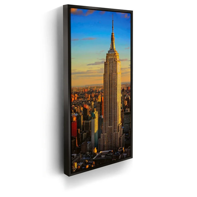 Featured image 5 for Vertical Panoramic View Of Empire State Building At Golden Hour