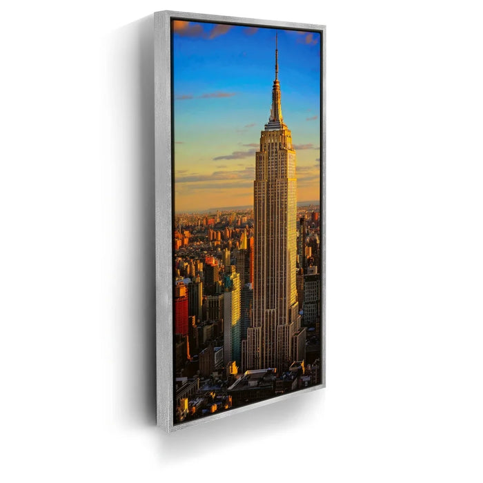 Featured image 8 for Vertical Panoramic View Of Empire State Building At Golden Hour