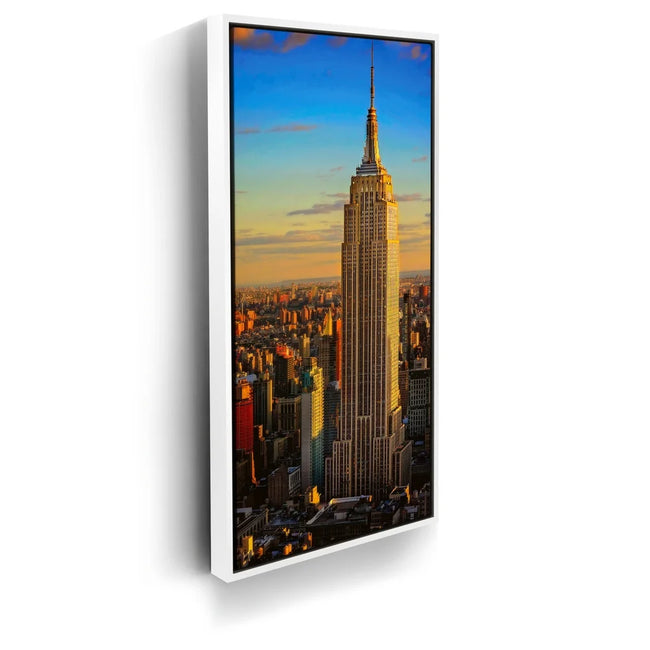 Featured image 6 for Vertical Panoramic View Of Empire State Building At Golden Hour