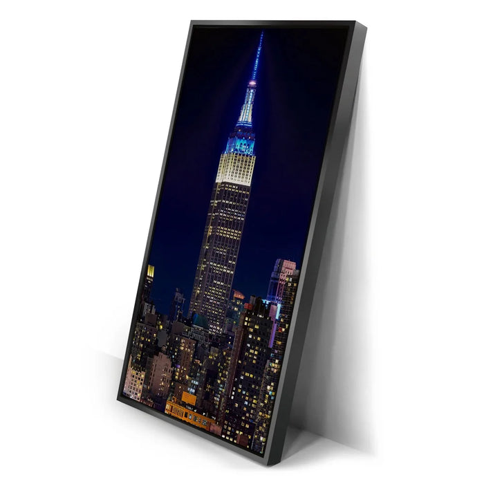 Featured image 2 for Vertical Panoramic View Of Empire State Building At Night
