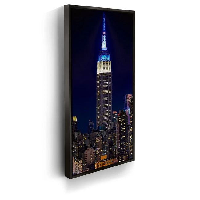 Featured image 5 for Vertical Panoramic View Of Empire State Building At Night