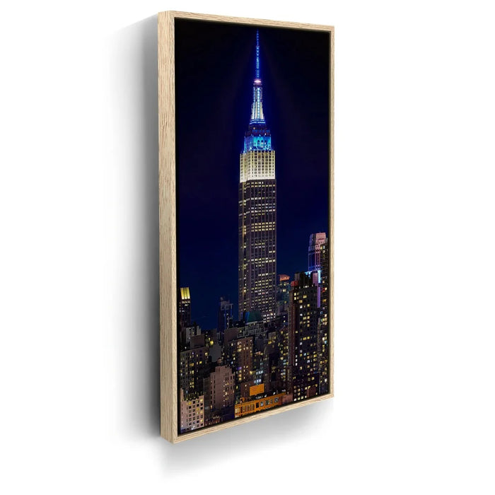 Featured image 9 for Vertical Panoramic View Of Empire State Building At Night