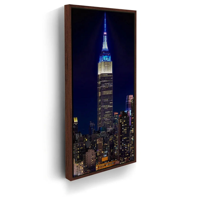Featured image 10 for Vertical Panoramic View Of Empire State Building At Night