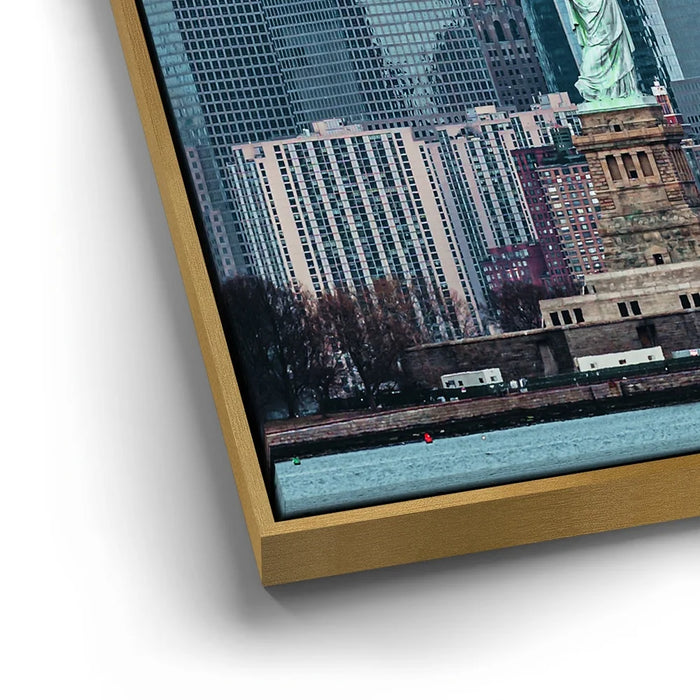 Featured image 12 for Vertical View Of 1 World Trade Center And Statue Of Liberty