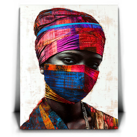 Vibrance In Silence Posters, Prints, & Visual Artwork TheGoatWallArt PORTRAIT 18x24 0.75" STANDARD