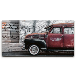 Vintage Car In Brooklyn