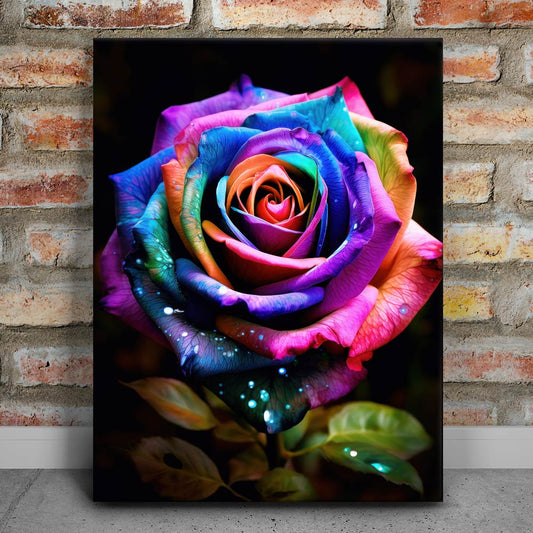 Violets Are Blue Posters, Prints, & Visual Artwork TheGoatWallArt PORTRAIT 18x24 0.75" STANDARD