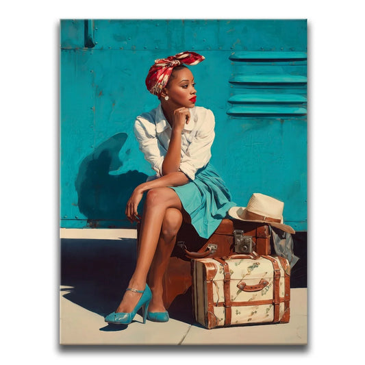 Vogue Departure Posters, Prints, & Visual Artwork TheGoatWallArt PORTRAIT 18x24 0.75" STANDARD