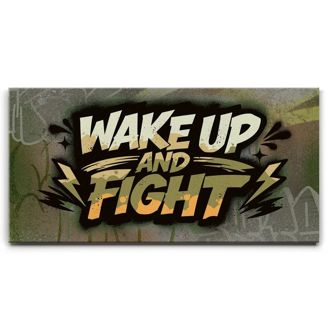 Featured image 1 for Wake Up And Fight, Camo - Graffiti