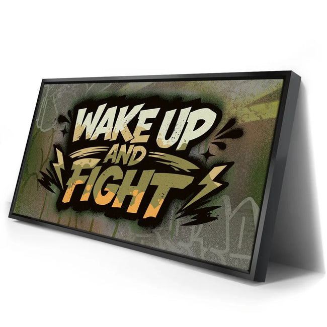 Featured image 2 for Wake Up And Fight, Camo - Graffiti