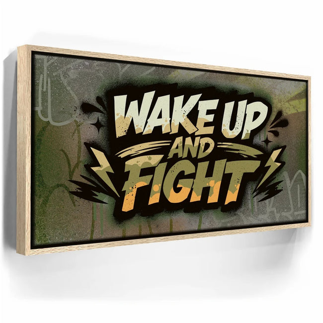 Featured image 9 for Wake Up And Fight, Camo - Graffiti