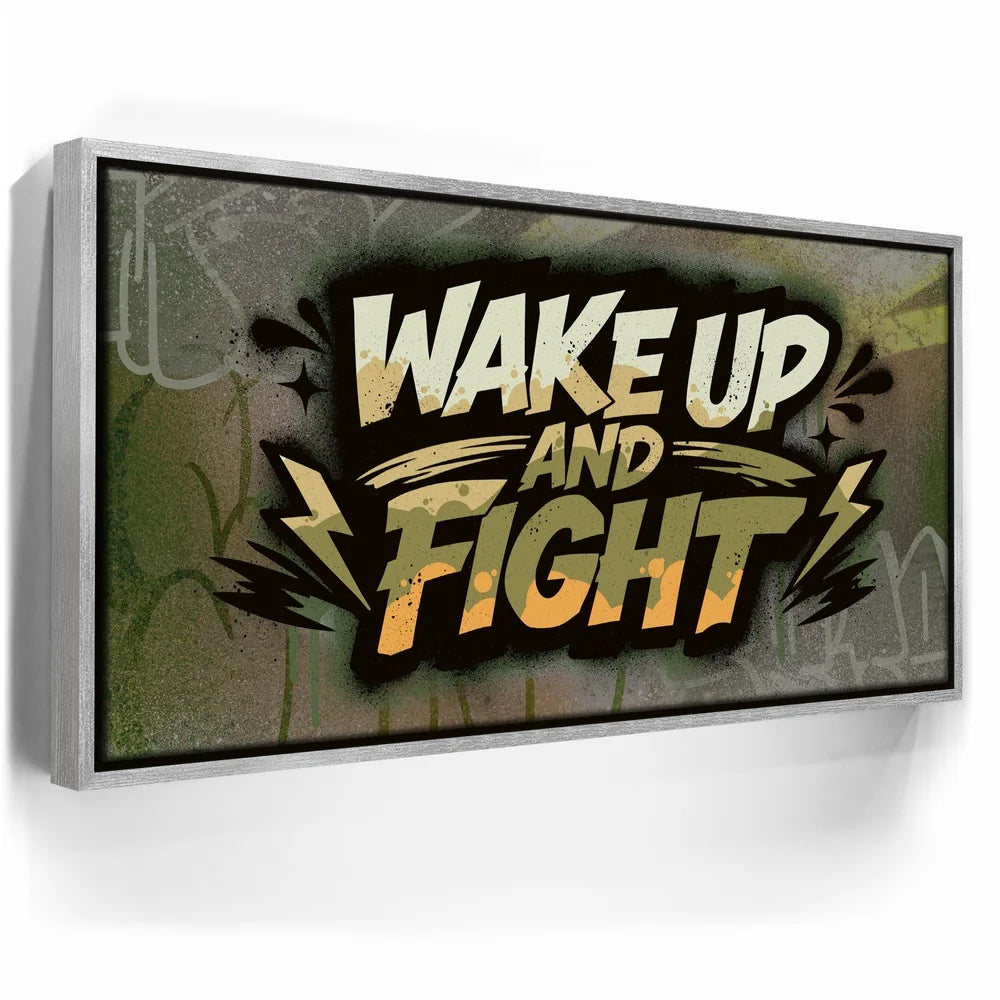 Featured image 8 for Wake Up And Fight, Camo - Graffiti