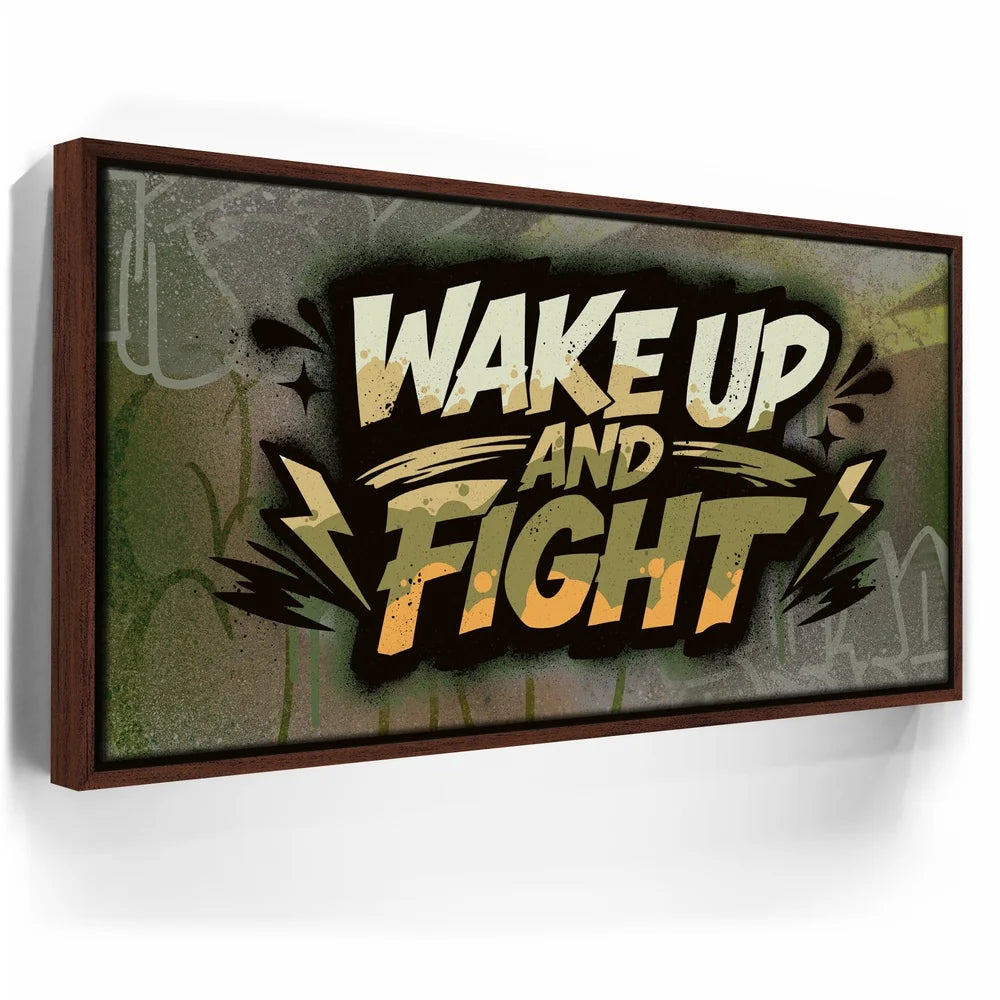 Featured image 10 for Wake Up And Fight, Camo - Graffiti