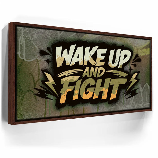 Featured image 10 for Wake Up And Fight, Camo - Graffiti