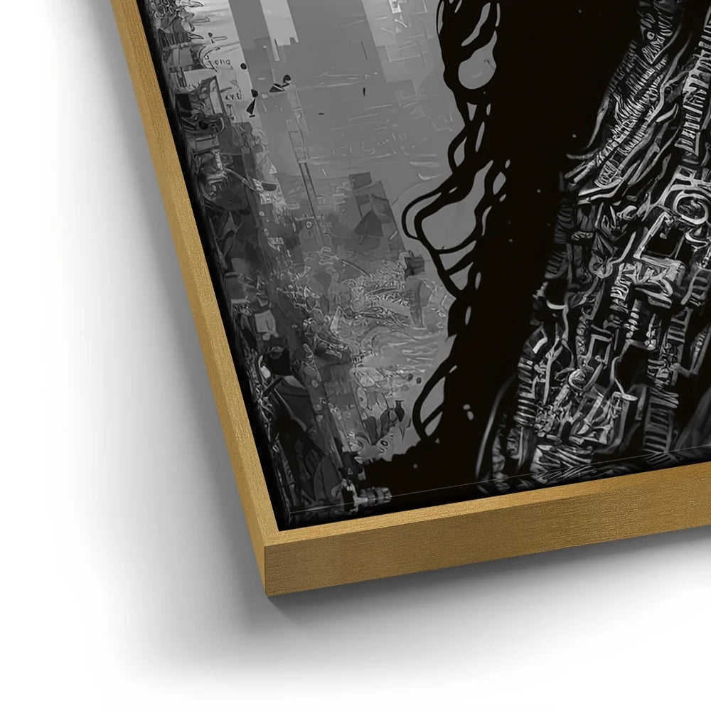 Featured image 12 for Warrior Pocahontas - Black and White