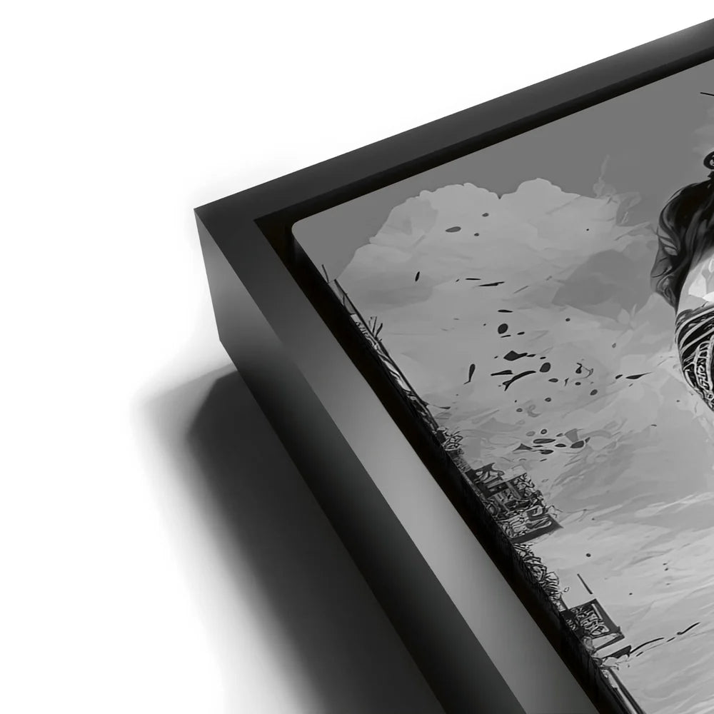 Featured image 11 for Warrior Pocahontas - Black and White