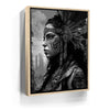 Featured image 9 for Warrior Pocahontas - Black and White