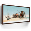 Featured image 10 for Wasteland Harbor - Watercolor