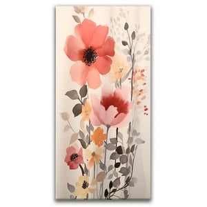 Watercolor Flowers I