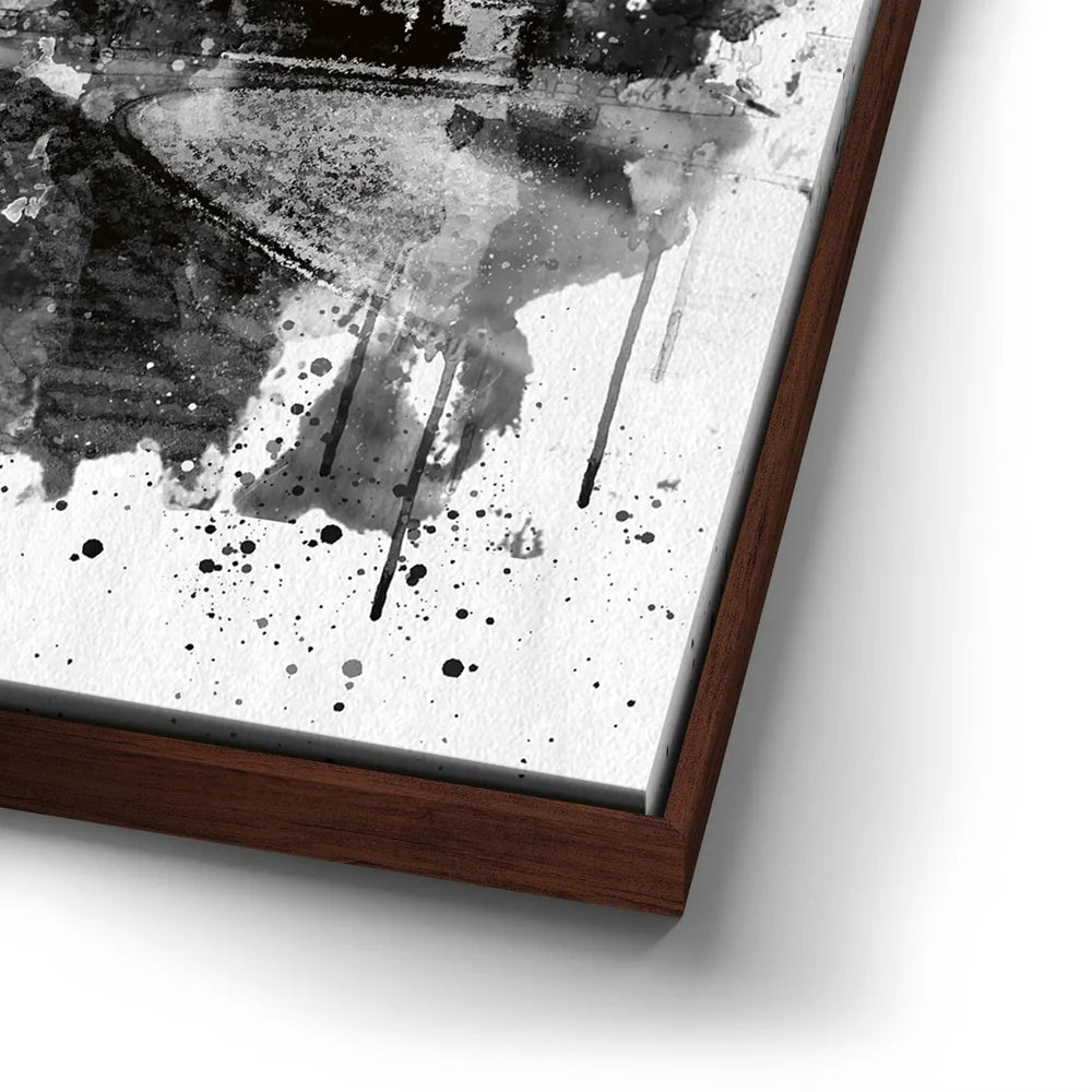 Featured image 14 for Watercolor Sleeping Beauty Castle - B & W