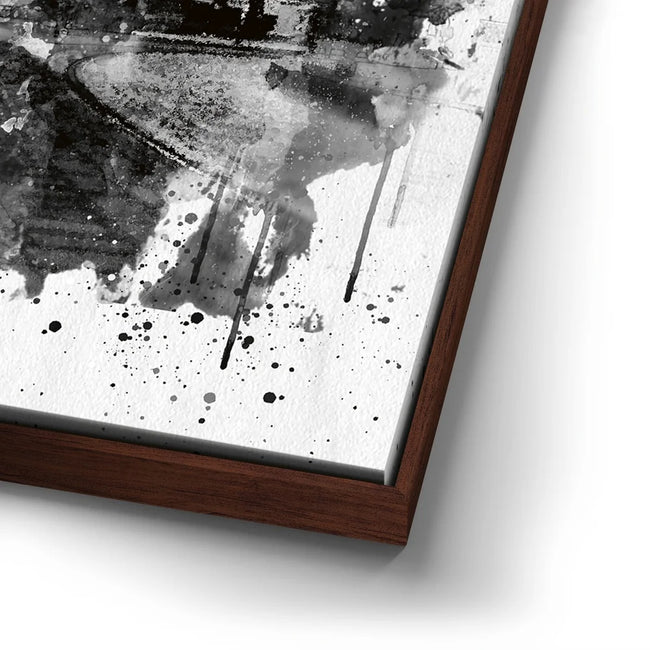 Featured image 14 for Watercolor Sleeping Beauty Castle - B & W