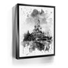 Featured image 5 for Watercolor Sleeping Beauty Castle - B & W