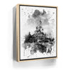 Featured image 9 for Watercolor Sleeping Beauty Castle - B & W