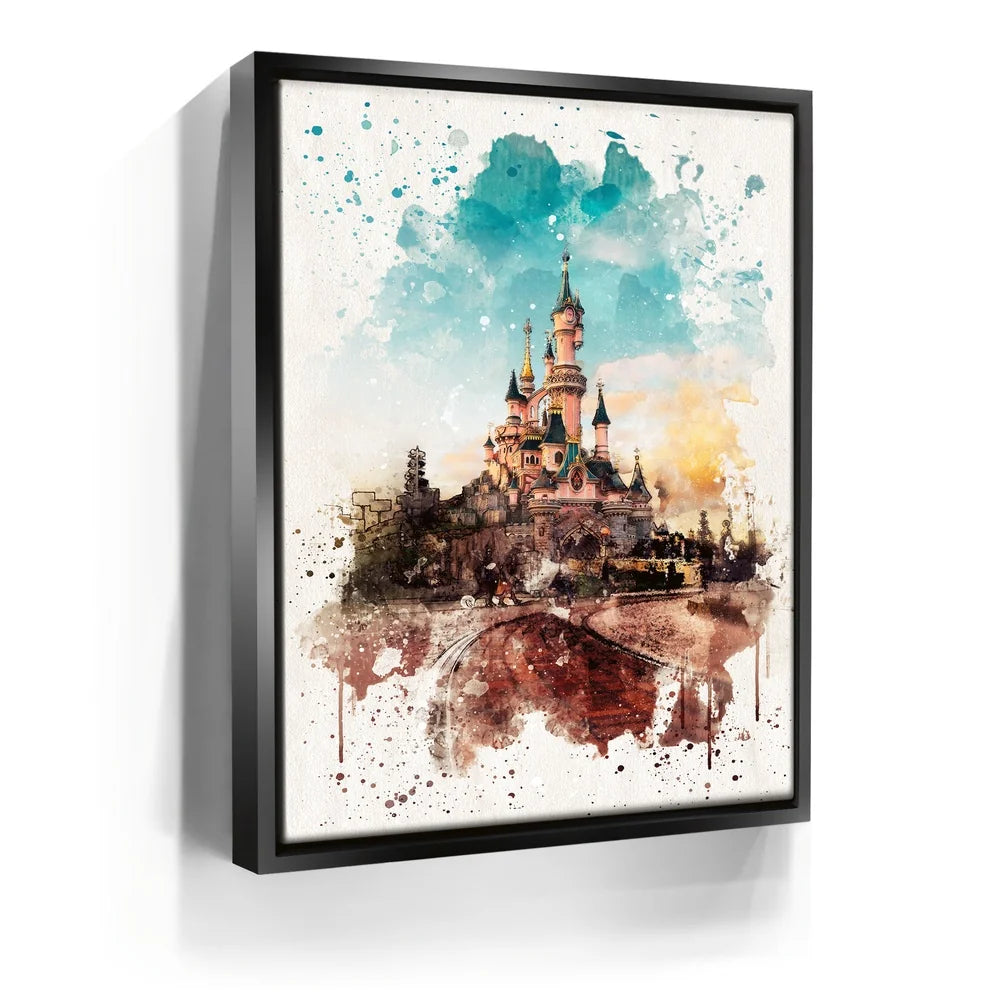 Featured image 5 for Watercolor Sleeping Beauty Castle