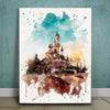 Featured image 1 for Watercolor Sleeping Beauty Castle