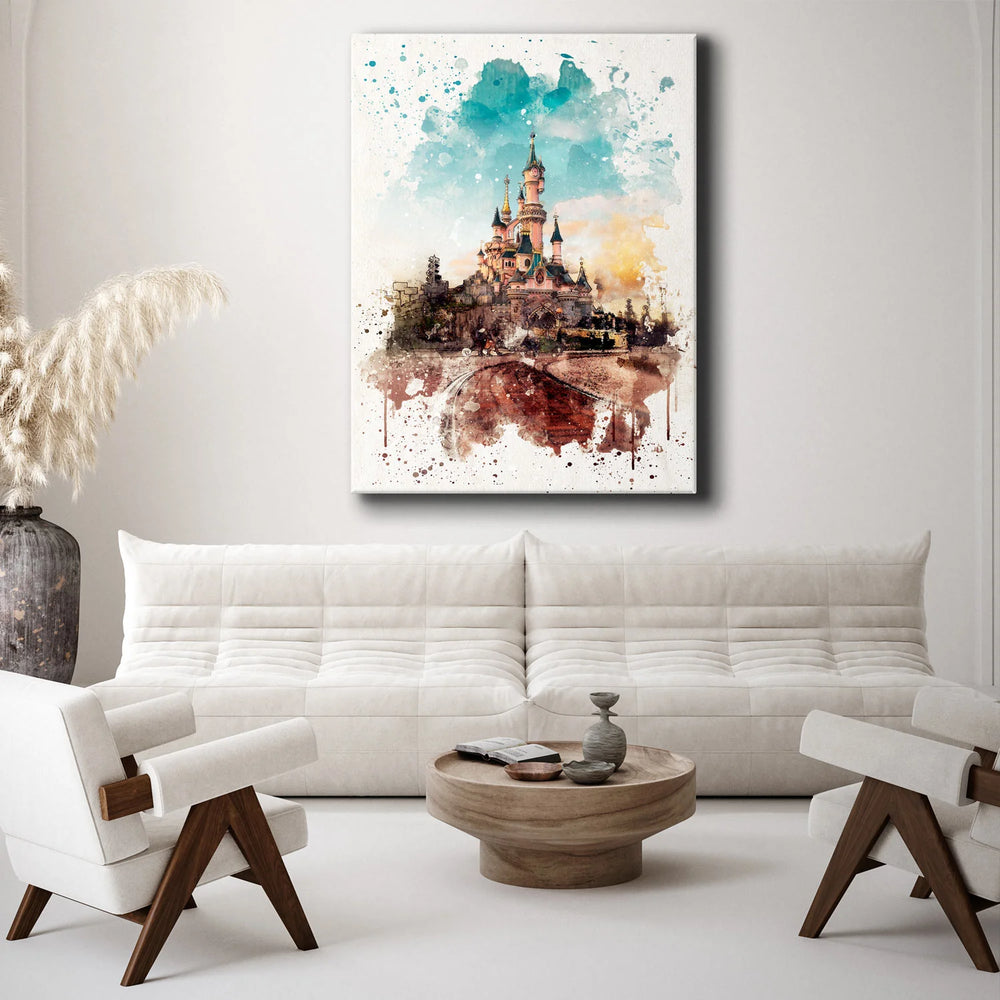 Featured image 2 for Watercolor Sleeping Beauty Castle
