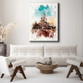 Thumbnail image 2 for Watercolor Sleeping Beauty Castle