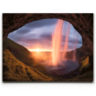 Waterfall On Fire