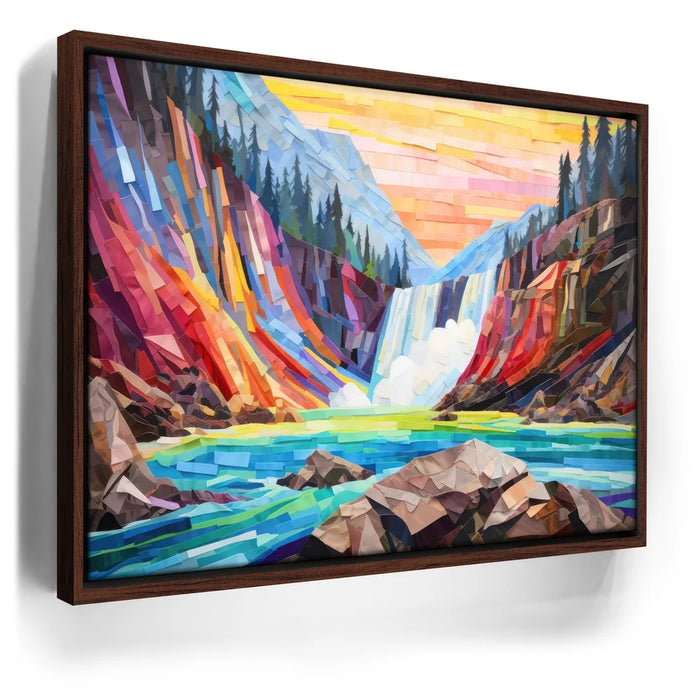 Featured image 10 for Waterfalls - Paper Design Style