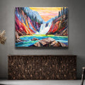 Thumbnail image 2 for Waterfalls - Paper Design Style