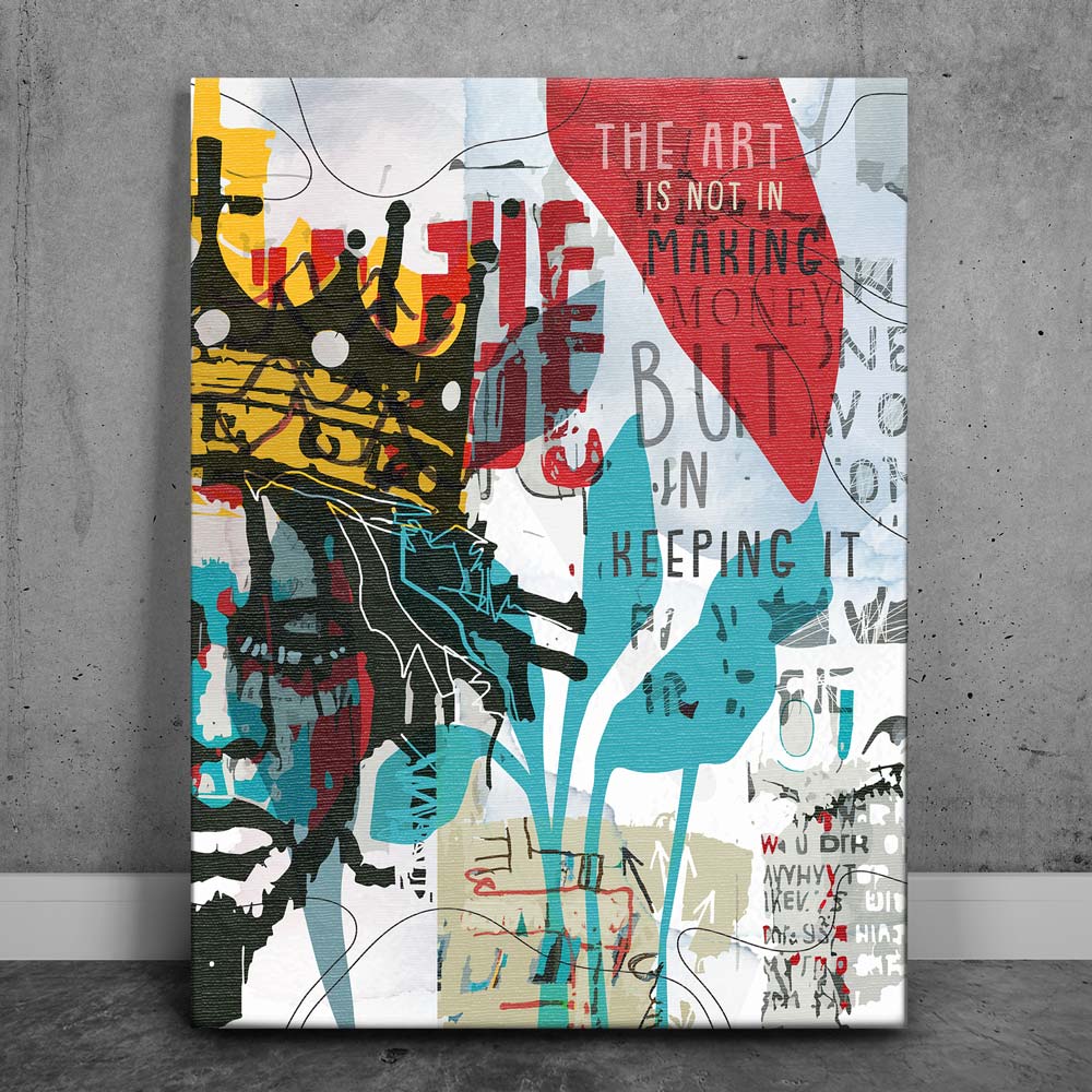 Wealth - Basquiat Style