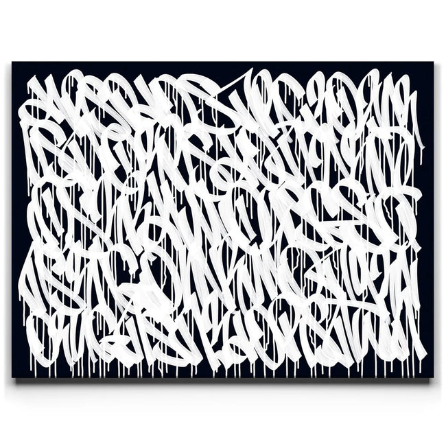 Featured image 1 for White Drip - Calligraphy