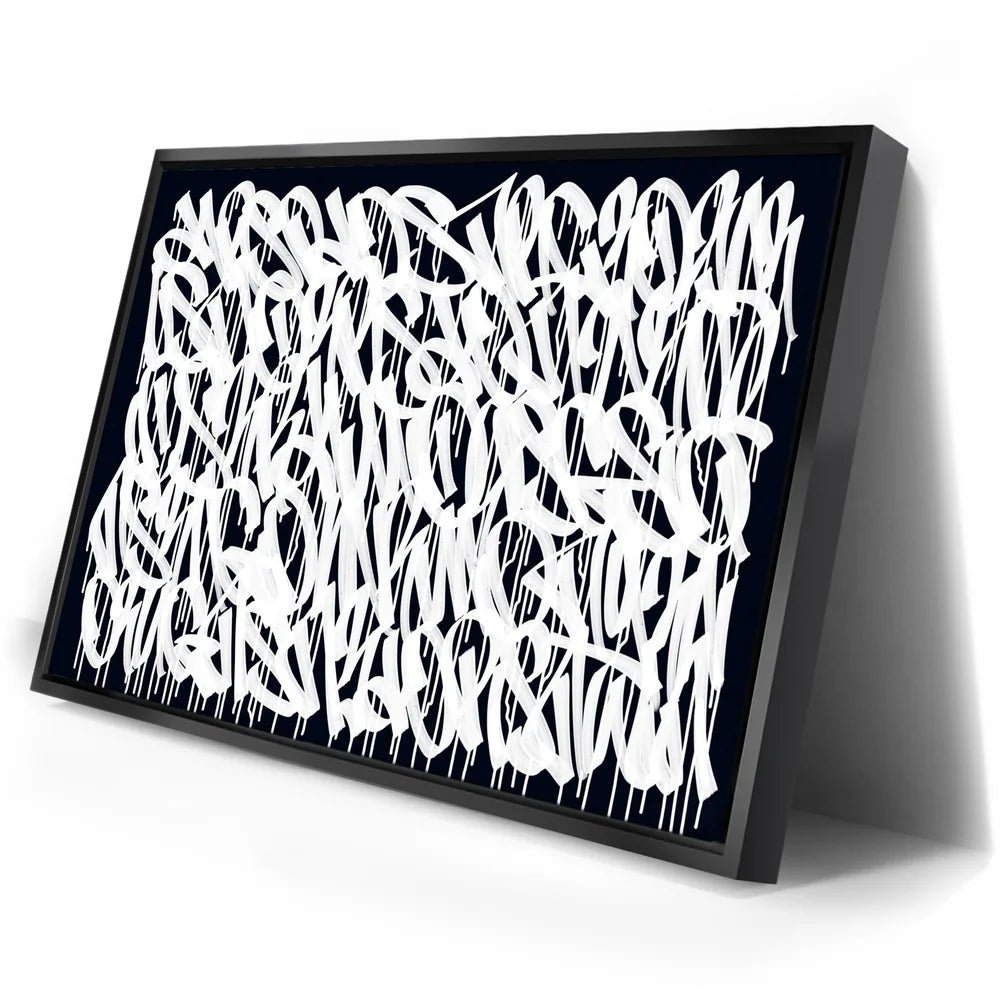 Featured image 2 for White Drip - Calligraphy